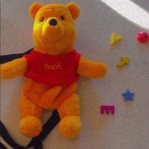 Winny The Pooh plush backpack